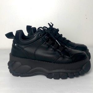 New Altercore Mossi Black Women’s platform Sneaker Shoe made in Italy